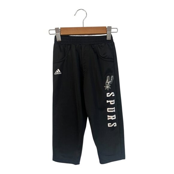 adidas Other - Adidas Toddler Boy Jogger Track Pants Size 2T Black Printed Pull On